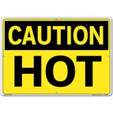 Caution Hot Signs