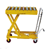Conveyor Roller Scissor Carts